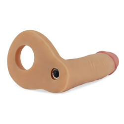 LoveToy Gode Vibrant pour Double pénétration 12 x 2.8 cm
